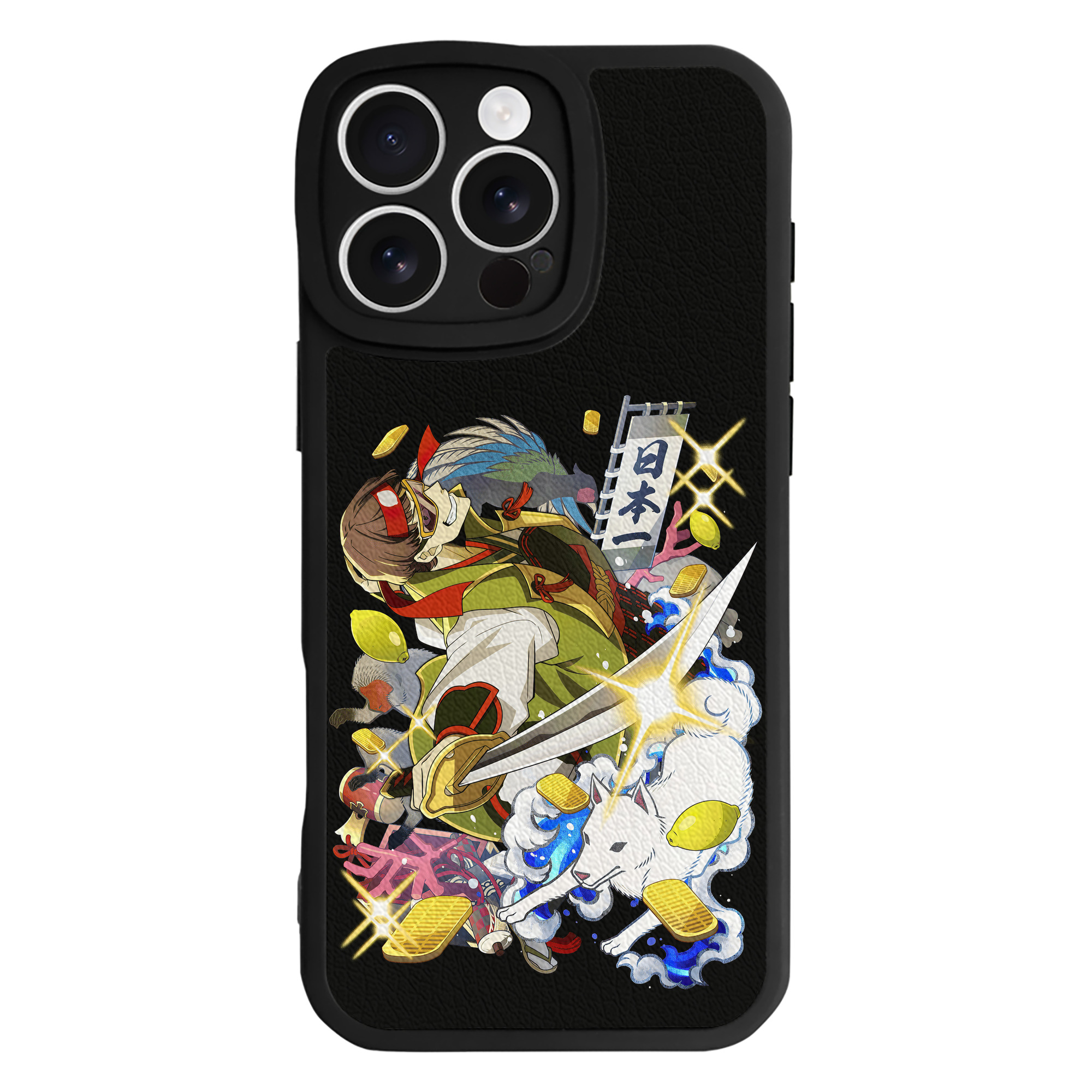 （画像用） 文豪ストレイドッグス Bungo Stray Dogs 【iPhone 16シリーズ対応】シリコンスマホケース（レザー調） 材質：シリコン